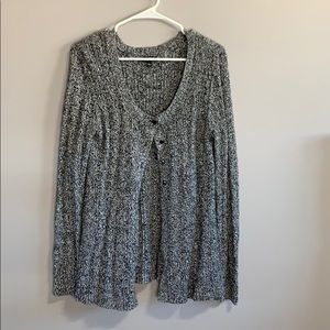 Black and white cardigan